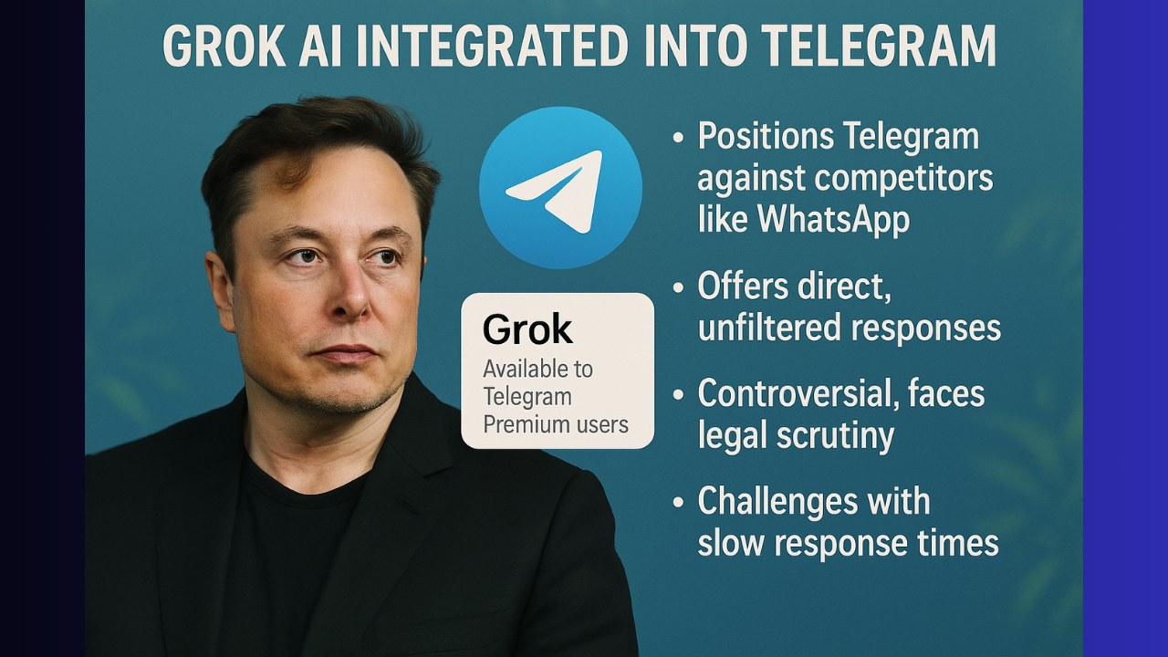 Grok AI Now Available on Telegram